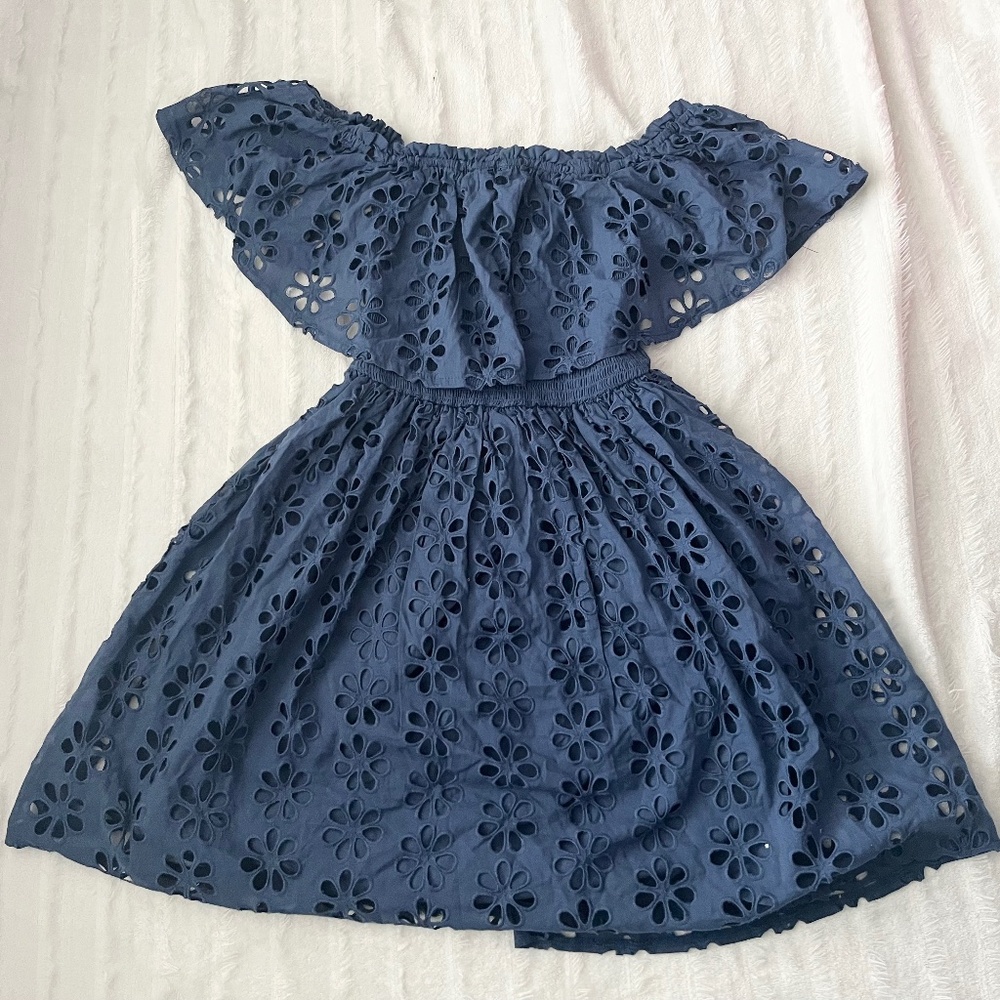 Hint of Mint Blue Flower dress